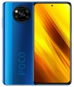 Телефон Xiaomi Poco X3 NFC 6/128GB - замена стекла камеры в Владимире